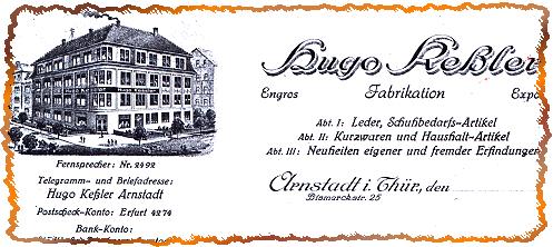 ein Briefkopf aus der Vorkriegszeit